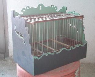 Jaula mediana con cajón