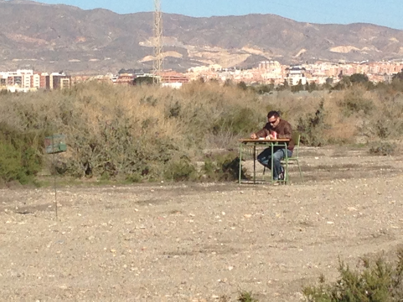 Un juez concentrado!!